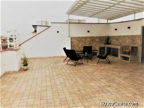 ALQUILER DUPLEX CON AMPLIA TERRAZA EN LA MOLINA