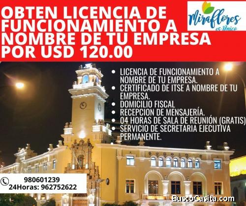 Oficina Virtual con Licencia