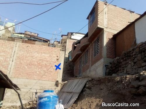  Vendo Terreno Semi Construido de 120 metros 