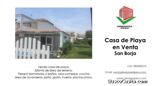 Casa de Playa en Venta