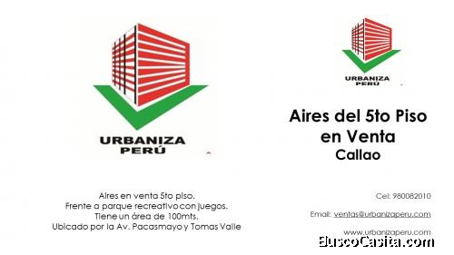 Aires del 5to Piso en Venta