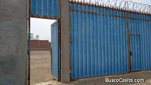 ALQUILER DE TERRENO PUCUSANA