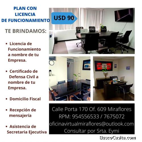 Oficinas Virtuales más Licencia
