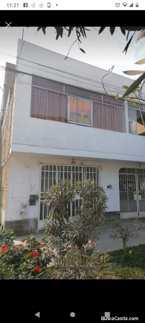 CASA DE 2 PISOS 80 METROS CUADRADOS