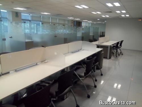 ALQUILO OFICINA PRIMIUM SURCO 186m2 FULL AMOBLADO 03 COCHERAS PRECIO NEGOCIABLE