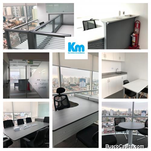 CLIENTE ALQUILA OFICINA SKYTOWER