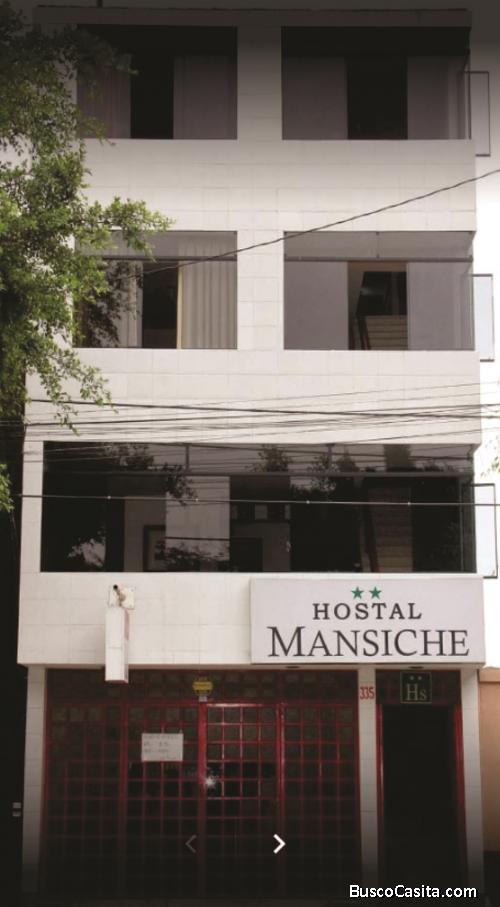 HOSTAL AMOBLADO ¨MANSICHE ¨ -4 PISOS  – AV. MANSICHE 