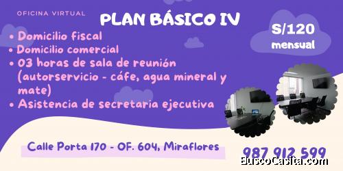 ALQUILER DE OFICINA VIRTUAL A BAJO COSTO