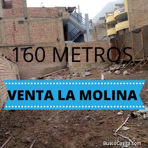 TERRENO PRECIO BARATO EN LA MOLINA 160 METROS DOCUMENTOS EN REGLA