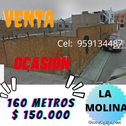 OCASION 160 METROS EN VENTA EN LA MOLINA PRECIO REBAJADO