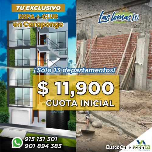 VENTA DE DEPARTAMENTO EN CARAPONGO