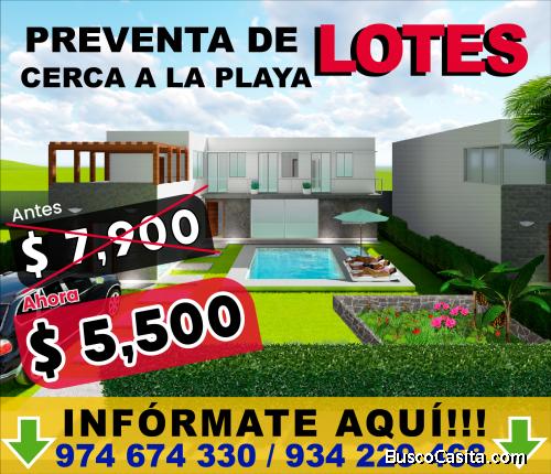 SE VENDE LOTES EN EL SUR PISCO,CAÑETE,CHINCHA