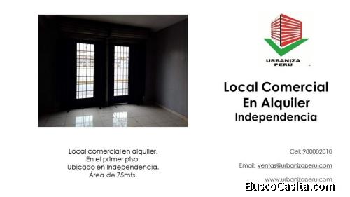 Alquiler de Local Comercial en Independencia