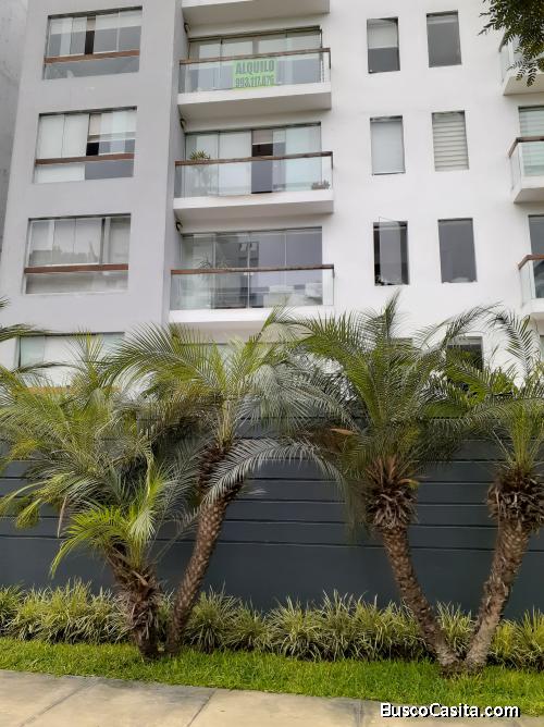 ALQUILO DPTO. EN AV. ANGAMOS OESTE - MIRAFLORES