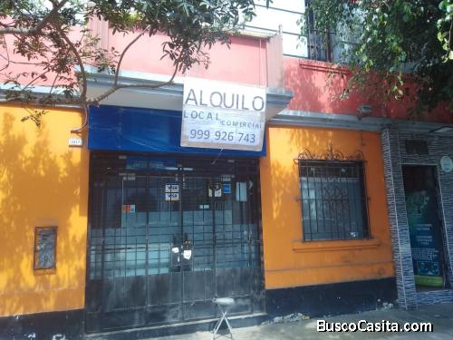 ALQUILER LOCAL COMERCIAL EN AV. GARZON JESUS MARIA 