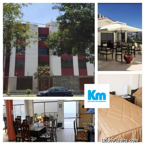 CLIENTE ALQUILA HOTEL EN AREQUIPA
