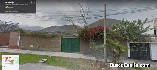 VENDO TERRENO EN CHOSICA Urb. Santa Maria