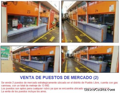 VENTA DE PUESTOS DE MERCADO
