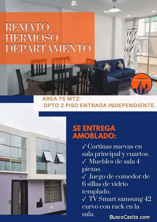 Dpto 2 Piso Entrada independiente.  • Sala, Comedor con vista a la calle,