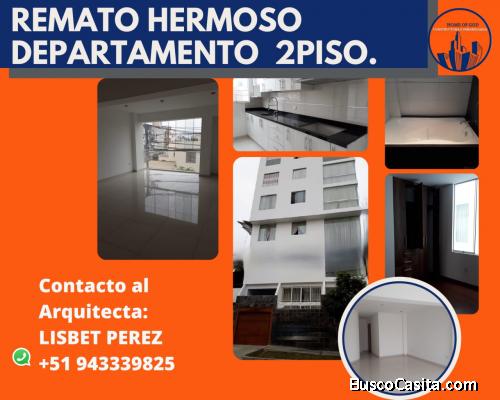 VENDO DEPARTAMENTO 2° Piso EN LA URBANIZACIÓN PRIMAVERA  ️ área total es 120m2, 