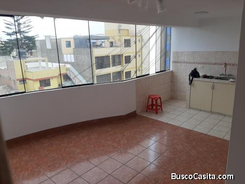 Agradable Dpto Iluminacion Natural 61m2 5to Piso 2 Dorm entre CC San Miguel y Univ Catolica