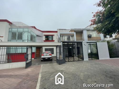 Alquiler de casa en pleno centro de San Isidro. Por Juan de Arona. 