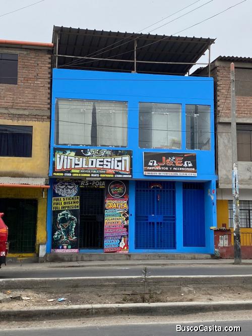 casa de 3 pisos en avenida principal, villa el salvadir