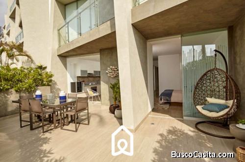 Alquiler de departamento en San Bartolo con terraza