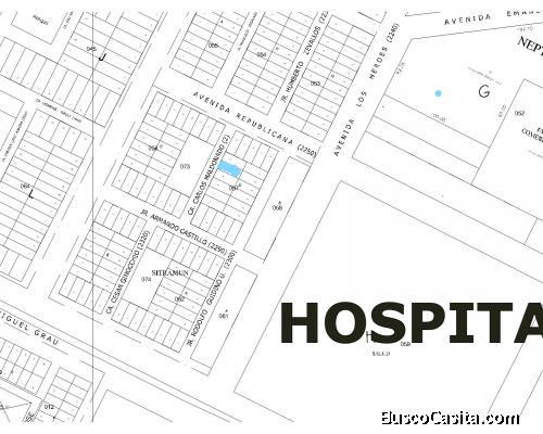 PAITA VENDO TERRENO SIN CONSTRUIR, COSTADO HOSPITAL LAS MERCEDES, CELU 952126984