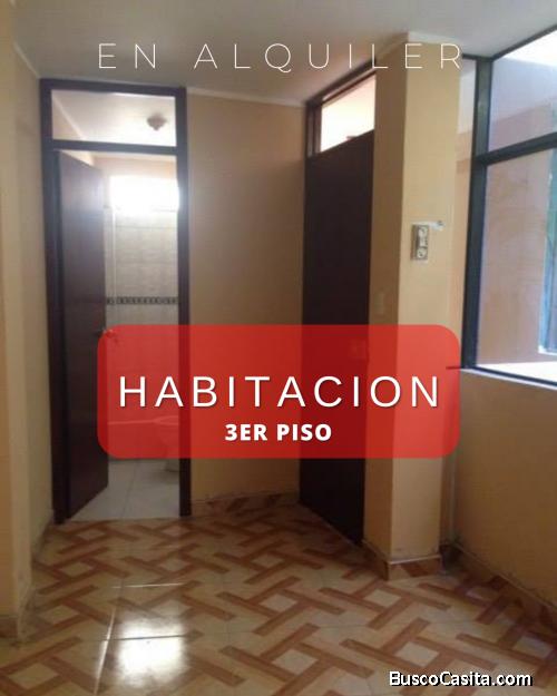 HABITACION CON BAÑO PROPIO PARA PERSONA SOLTER EN EL CRUCE AV. SAN LUIS CON AV. ARRIOLA CDRA20