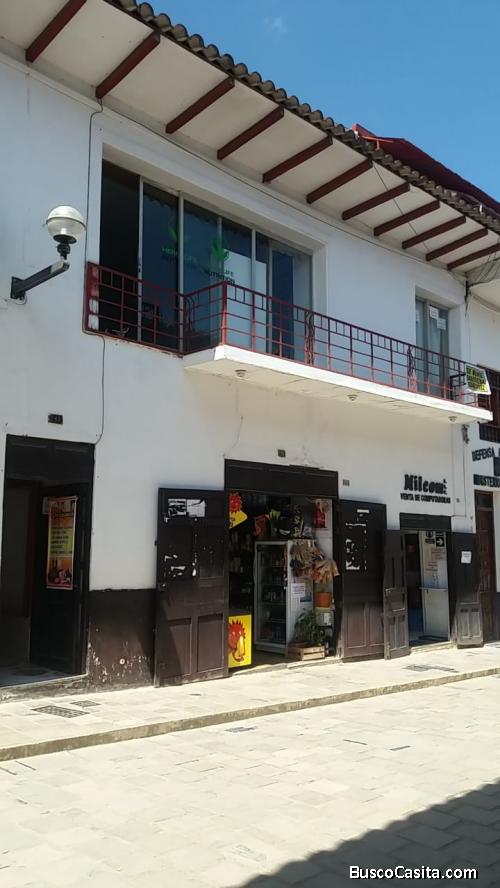 Venta de casa comercial en Chachapoyas a solo 1 cuadra de Plaza Principal