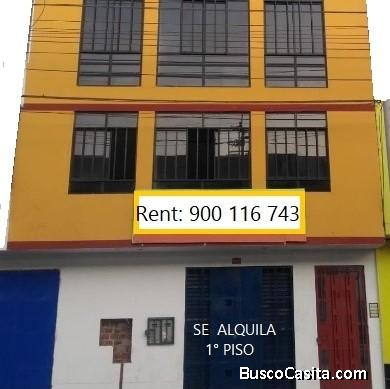 Alquilo Local Comercial 1er. Piso