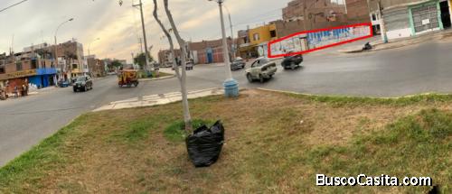 Venta de Terreno en esquina - Bocanegra Callao - Cerca al Aeropuerto