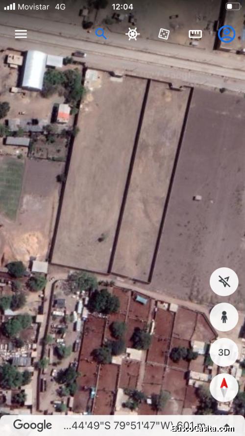 ALQUILO TERRENO COMERCIAL EN AV. CHICLAYO CERVA A PANAMERICANA NORTE