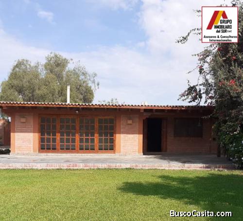 ● VENDO CASA CAMPESTRE EN CONDOMINIO 1302 M² - 2 CUADRAS DE GROCIO, CHINCHA ALTA