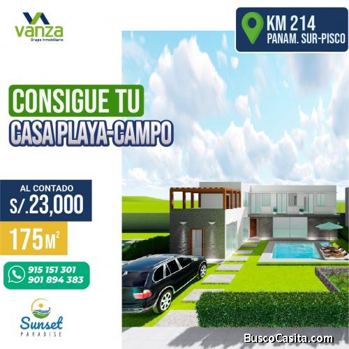 SE VENDE LOTES  PLAYA Y CAMPO AL SUR DE PISCO, ICA,CAÑETE