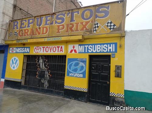 venta de casa e huacho avenidad principal