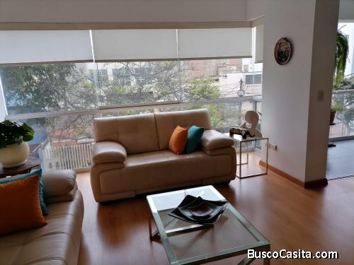 DEPARTAMENTO MIRAFLORES 128m CERCA HUACA PUCLLANA