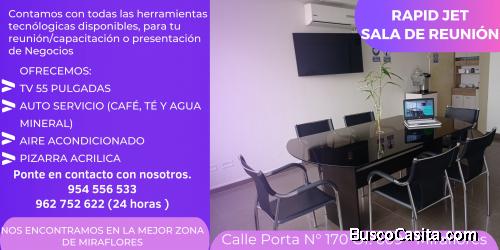Alquiler de Salas de reunión