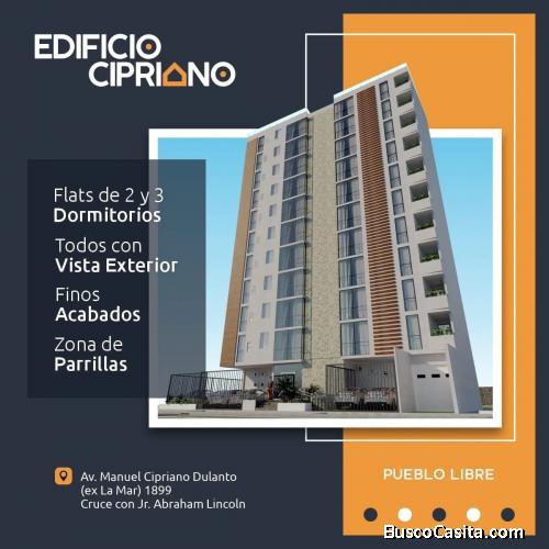 EDIFICIO CIPRIANO - Pueblo Libre!! El depa de tus sueños te está esperando!!