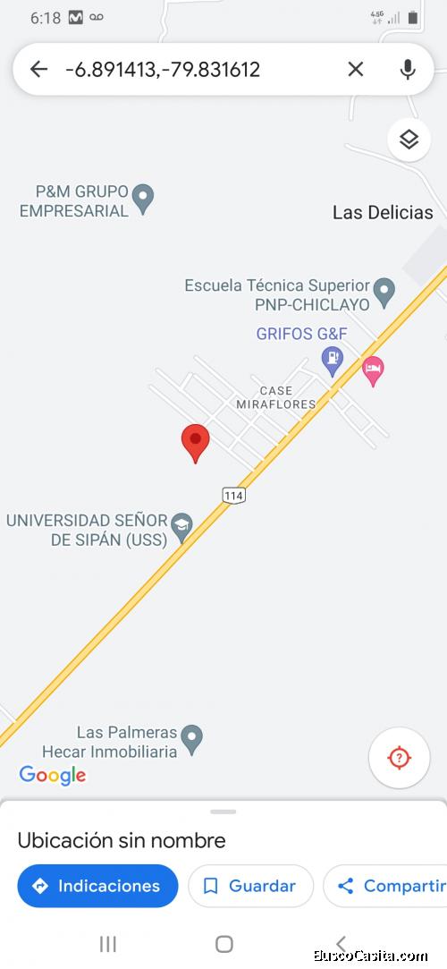 Vendo terreno de 4000 mt2. En Chiclayo.
