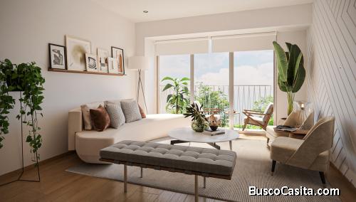 Vendo amplio departamento de 93mt2 en esquina frente a parque