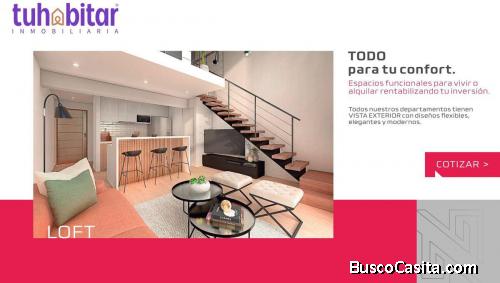 Departamento en el corazón de Miraflores