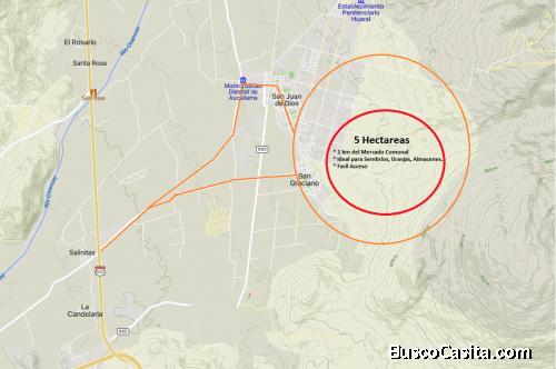 Terreno en Huaral - Aucallama - San Graciano de 4.8 Hectáreas