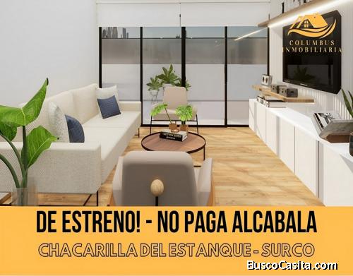 Surco CHACARILLA - DE ESTRENO Venta Departamento con Balcón de 118 m² + 3dorm + 1cochera