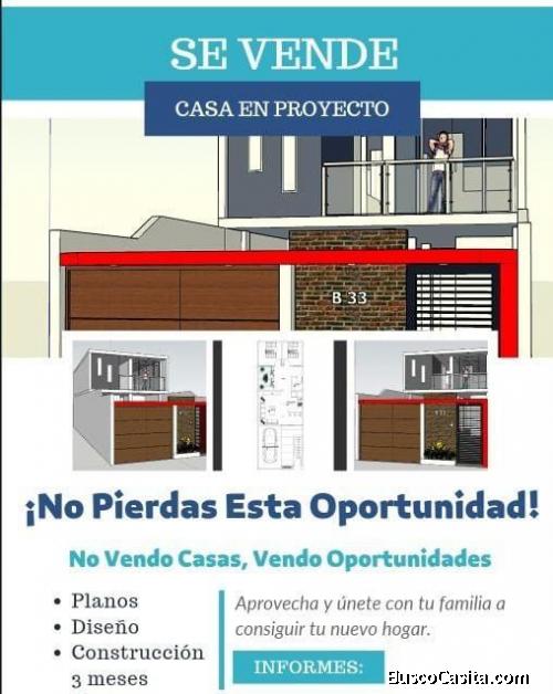 VENDO CASA  Primer Pisos Terminado 2°Pisos  listo para techar en  la urb Manuel Arevalo 108m2 