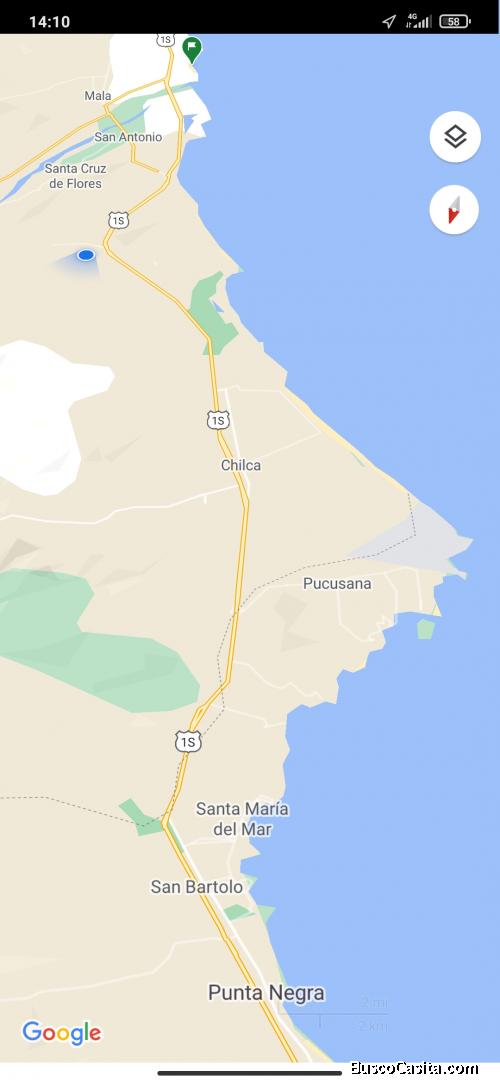 REMATO terreno para Casa de Playa, 240m2, km75 pan sur, Condom El Polo I, constr x los Portales