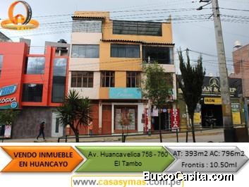 VENDO INMUEBLE FRENTE A LA CLINICA CAYETANO - HUANCAYO