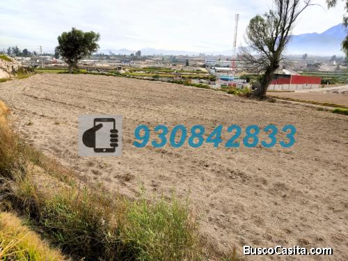 Vendo Terreno como Acciones y Derechos en Tiabaya - Arequipa