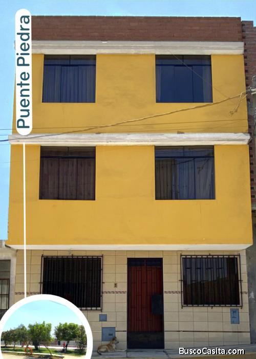 Casa de 3 pisos, espléndida urbanización en el distrito de Puente Piedra